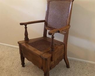 Antique Potty Chair - from Grandfather 