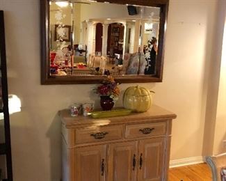 Beautiful Beveled Diningroom Mirror 