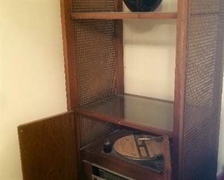 Tall midcentury stereo/record combo with built in speakers as well. Sounds great!