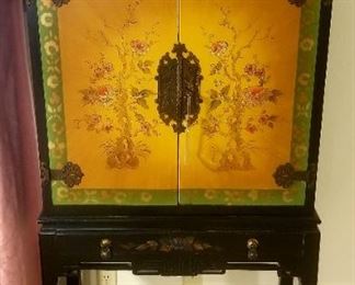 Vintage painted cabinet