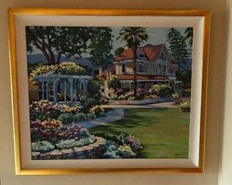 Howard Behrens
“NAPA VALLEY”
Serigraph on Canvas 37" x 44"
Limited Edition 65/71
January 2000