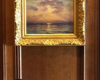 "Seascape" Artist: Georges Ricard-Cordingley Medium: Oil 9" x 12"