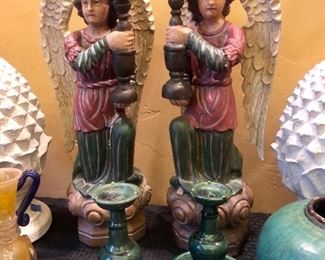 Antique Green Oil Lamp 1860C