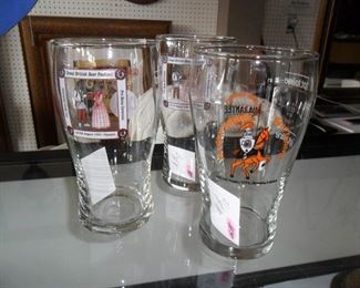 Beer glasses