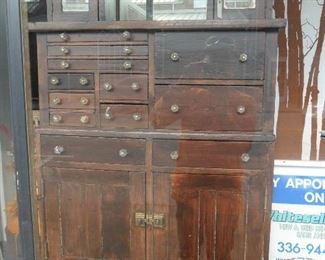 Vintage Dental Cabinet