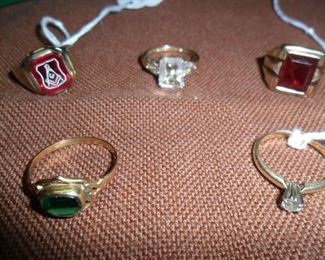 14K & 10K rings