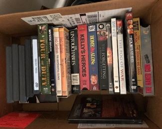 DVD’s and some VHS