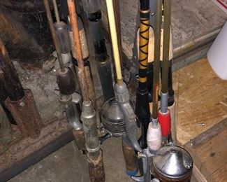 Fishing poles
