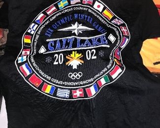 Uniforms and collectibles from the 2002 Olympics.....