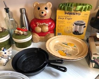 Cast iron pans