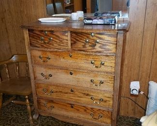 Antique/Vintage Dresser that has been refinished. 