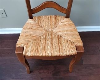 4 chairs: 43"h x 21"w x 23"d