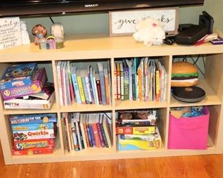 Shelves, Storage, Books, Children's Books, Toys