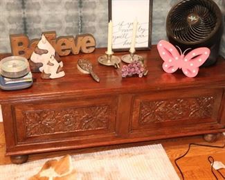 Carved Chest, Decorative Items