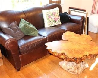 Sofa, Rustic Coffee Table