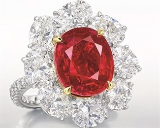 RUBY DIAMOND RING