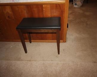 Piano stool with storage
