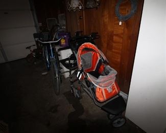 Dog stroller, Wheel chair 