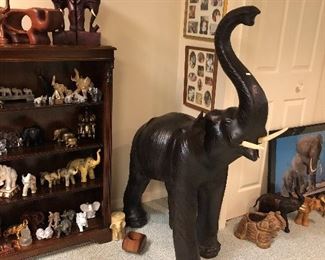 Leather Clad Elephant   $300.00 