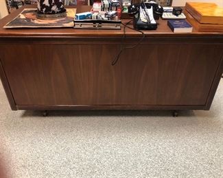 40's Mahogany Executive Desk    $450.00    Hoosier Desks 