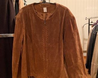 Chico's Leather/Suede Jacket