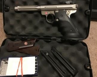 Ruger MK 2 in stainless steel 