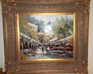 Oil Painting Signed Williams