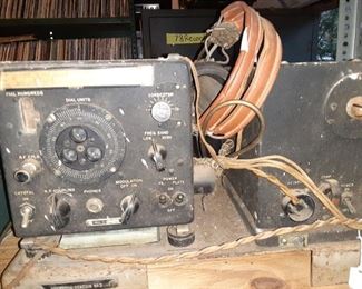 Vintage Military Field Radio