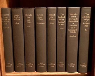 Item 434:  The Lakeside Press- 8 volumes: $45