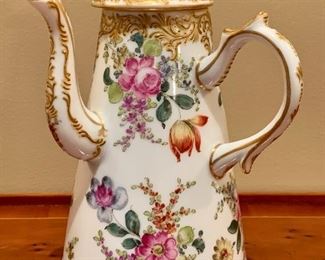Item 64:  Meissen teapot - 7":  $225