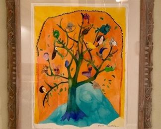 Item 110:  Sylvia Edwards Litho - 35.5" x 43":  $275