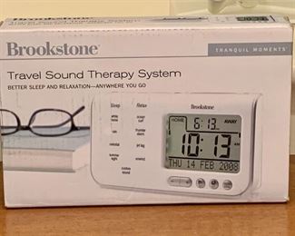 Item 342:  Brookstone travel sound system:  $28