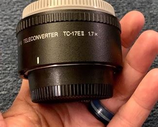 Item 463:  TC-17EII 1.7x Nikon Teleconverter lens:  $295