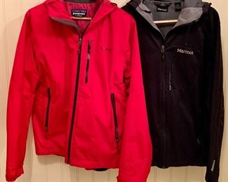 Item 440:  One red Patagonia and one Marmot jacket:  $40 each MARMOT IS SOLD