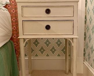 Item 415:  (2) Two drawer nightstand - 18"l x 14.5"w x 29.25"h:  $275 for pair