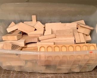 Item 269:  Bucket of building blocks:  $25