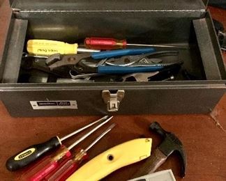 Item 251:  ServiStar toolbox with assorted tools:  $42