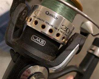 Item 393:  Quantum Code fishing reel (We have 2!):  $50 each with the Quantum Pole