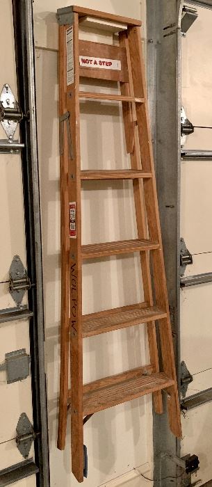 Item 255:  6 ft. ladder:  $16