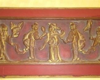 Chinese wood carving 14/6in 50.00