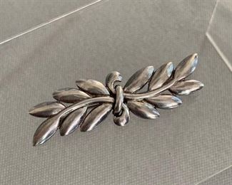 $30 - Sterling Floral Pin