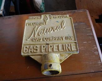 He worked for Piedmont Natural Gas Co, Sign