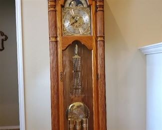 Exquisite Sligh Grandfather Clock