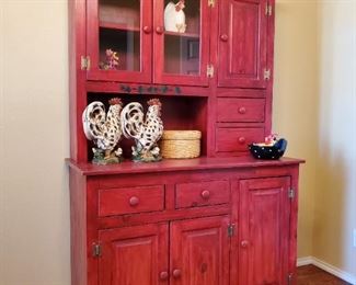 Adorable painted hutch