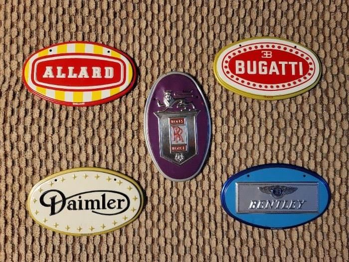 Vintage Cereal Box Car Badges