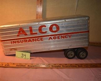 Alco Insurance Agency - probably a special order truck