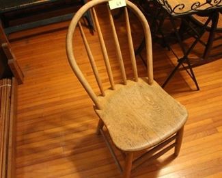 64 - Hoop back chair $8