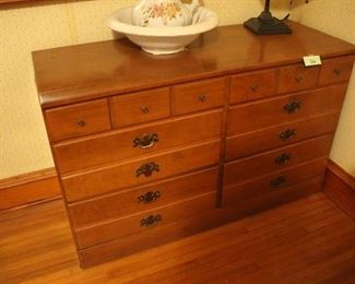 66 - Low boy $80 w/10 drawers