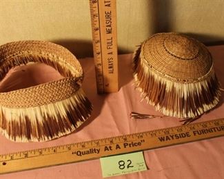 82 - Porcupine hats $28, ceremonial - NOW $22