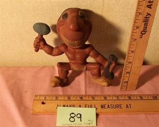 89 - Cleveland Indians Mascot $60 Rempel squeak toy good - NOW $45